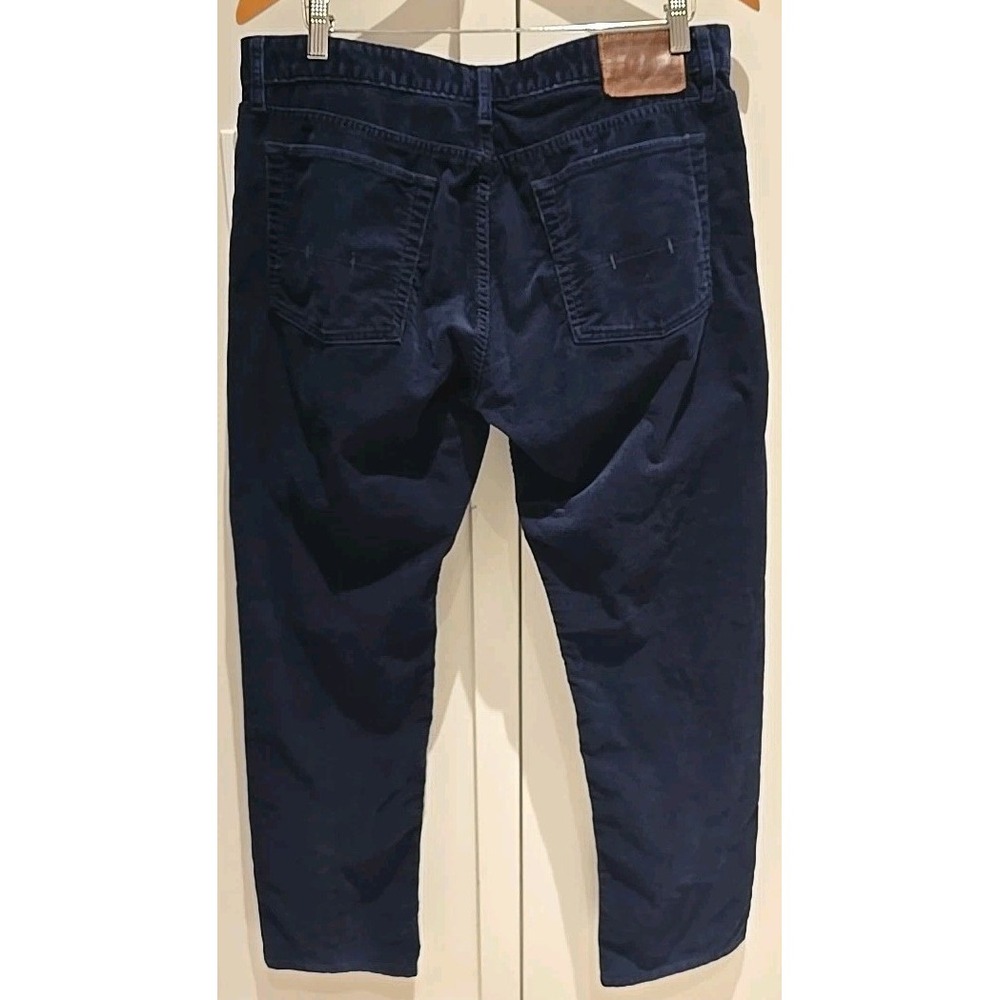 Polo Ralph Lauren Men's Slim Fit Corduroy Pants, 33x32, Navy Blue, Cotton. - Picture 5 of 9